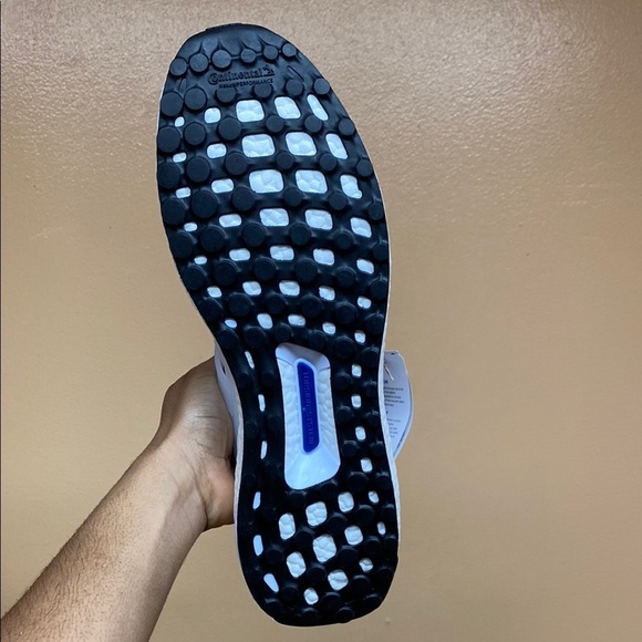 Adidas Ultra Boost 1.0 DNA Cloud White Green Running Sneakers - Picture 13 of 17